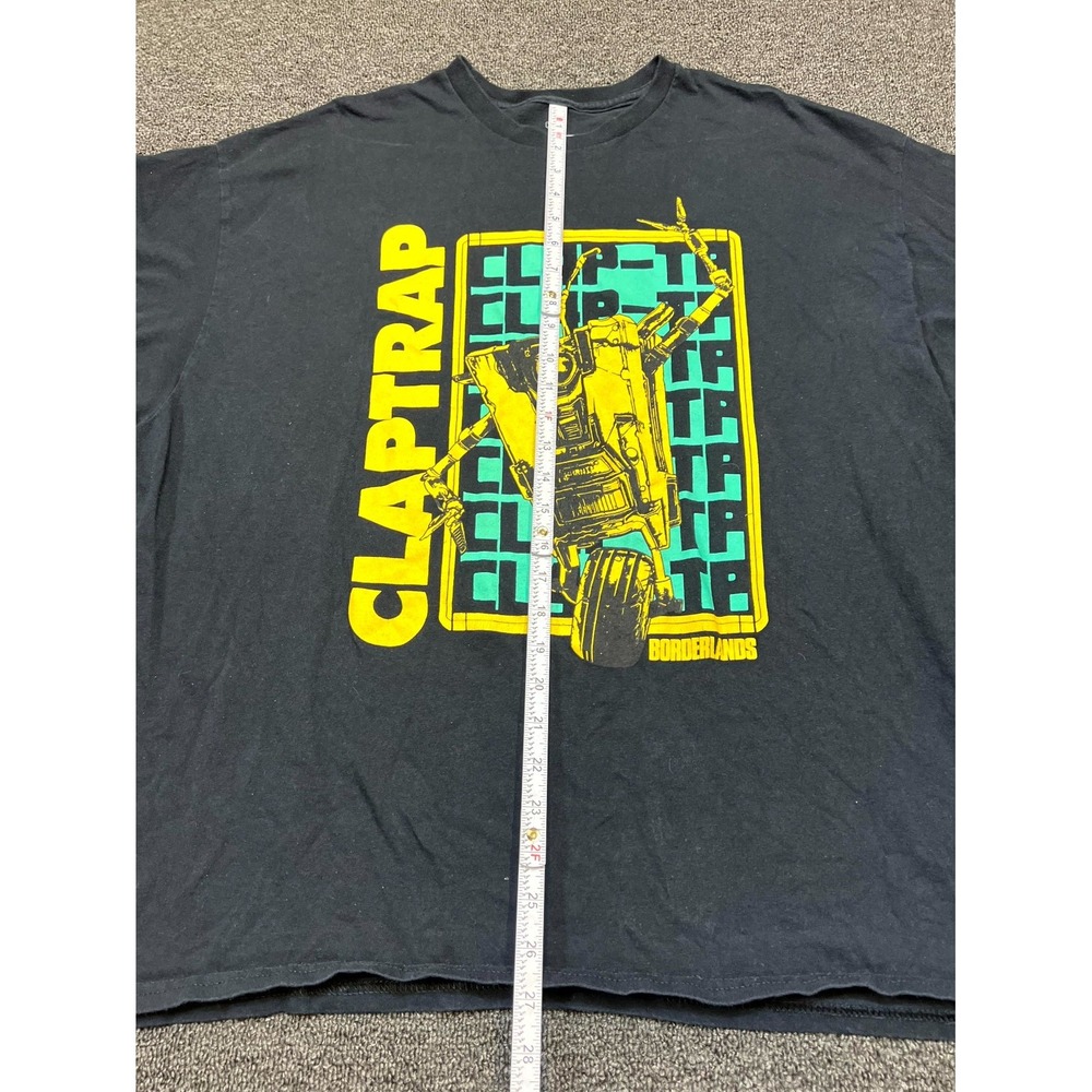 Ripple Junction T Shirt Mens 2X Black Borderlands Claptrap Video Game Graphic - Picture 3 of 6